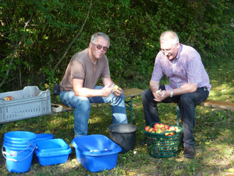 Streuobstwiesentag 2014 Schulbiologiezentrum